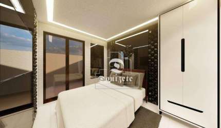 Cobertura com 2 dormitórios à venda, 89 m² por R$ 660.000,00 - Campestre - Santo André/SP