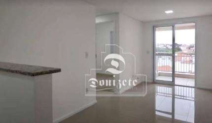 Apartamento para alugar, 56 m² por R$ 3.095,00/mês - Vila Floresta - Santo André/SP