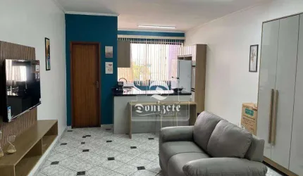 Studio com 1 dormitório para alugar, 35 m² por R$ 2.310,00/mês - Jardim Três Marias - São Bernardo do Campo/SP