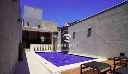 Sobrado com 4 dormitórios à venda, 372 m² por R$ 3.000.000,00 - Vila Curuçá - Santo André/SP