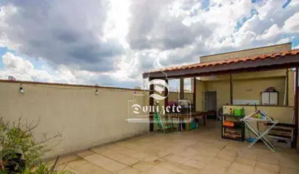 Cobertura para alugar, 110 m² por R$ 2.587,00/mês - Vila Pires - Santo André/SP