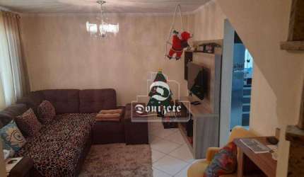 Sobrado com 3 dormitórios à venda, 77 m² por R$ 549.999,90 - Vila Curuçá - Santo André/SP