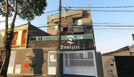 Cobertura com 3 dormitórios à venda, 148 m² por R$ 825.000,00 - Santa Maria - Santo André/SP