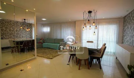 Apartamento com 4 dormitórios, 191 m² - venda por R$ 2.300.000,00 ou aluguel por R$ 16.273,01/mês - Jardim - Santo André/SP