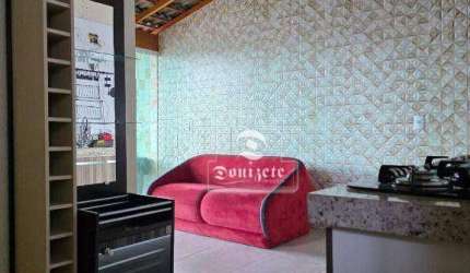 Cobertura com 3 dormitórios à venda, 140 m² por R$ 579.900,00 - Jardim Santo Antônio - Santo André/SP