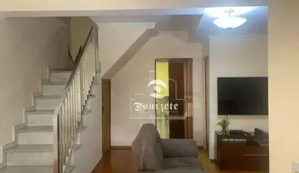 Sobrado com 3 dormitórios à venda, 143 m² por R$ 750.000,00 - Vila Leopoldina - Santo André/SP