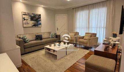 Apartamento com 3 dormitórios à venda, 106 m² por R$ 798.000,00 - Vila Bastos - Santo André/SP