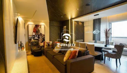Apartamento com 3 dormitórios à venda, 132 m² por R$ 1.400.000,00 - Campestre - Santo André/SP