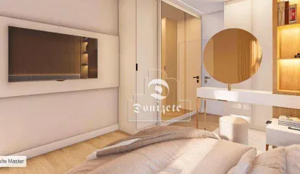 Apartamento com 3 dormitórios à venda, 130 m² por R$ 1.684.318,02 - Campestre - Santo André/SP