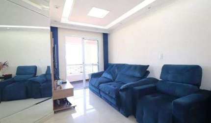 Apartamento com 3 dormitórios à venda, 70 m² por R$ 559.000,00 - Vila Pires - Santo André/SP