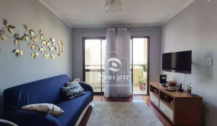 Apartamento com 3 dormitórios à venda, 76 m² por R$ 689.000,00 - Vila Assunção - Santo André/SP