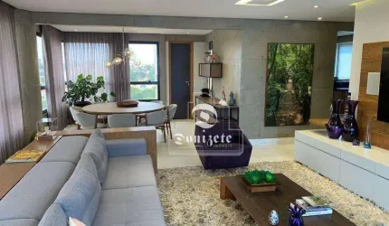 Apartamento com 3 suites à venda, 190 m² por R$ 3.250.000 - Jardim - Santo André/SP
