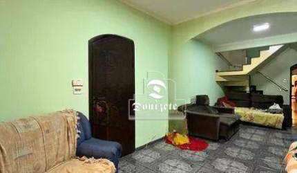 Sobrado com 3 dormitórios à venda, 203 m² por R$ 640.000,00 - Vila Humaitá - Santo André/SP