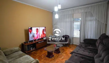 Sobrado com 3 dormitórios à venda, 240 m² por R$ 719.900,00 - Vila Homero Thon - Santo André/SP