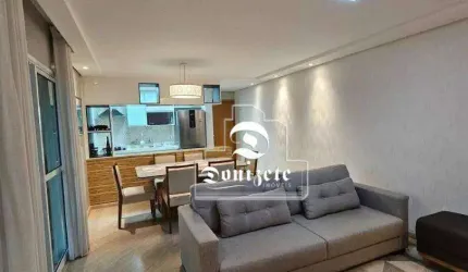Apartamento com 3 dormitórios à venda, 82 m² por R$ 745.000,00 - Jardim Bela Vista - Santo André/SP