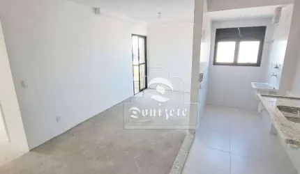 Apartamento com 2 dormitórios à venda, 57 m² por R$ 390.000,00 - Vila Valparaíso - Santo André/SP