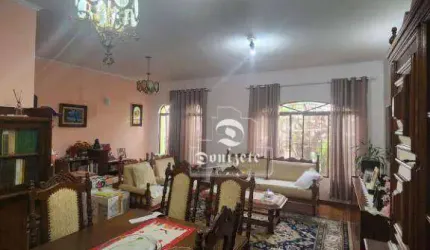 Sobrado com 3 dormitórios, 213 m² - venda por R$ 1.300.000,00 ou aluguel por R$ 15.265,00/mês - Jardim - Santo André/SP