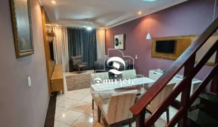 Sobrado com 3 dormitórios à venda, 149 m² por R$ 668.000,00 - Vila Helena - Santo André/SP
