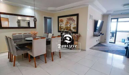Apartamento com 3 dormitórios à venda, 141 m² por R$ 1.325.000,00 - Vila Assunção - Santo André/SP