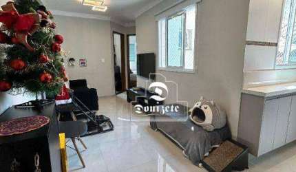 Cobertura com 2 dormitórios à venda, 70 m² por R$ 470.000,00 - Campestre - Santo André/SP