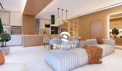 Apartamento com 3 dormitórios à venda, 130 m² por R$ 1.791.000,00 - Campestre - Santo André/SP