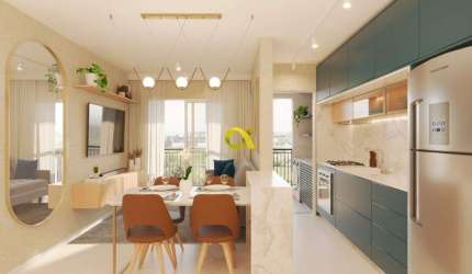 Ótimo apartamento, a venda novo, no Residencial Terras Altas - Pompéia