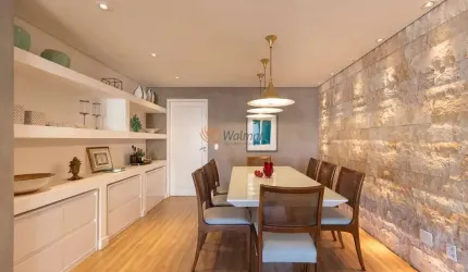 Imperdível apartamento de luxo no Cambuí: 4 quartos, 2 suítes, 3 salas, 4 banheiros, 2 vagas - Campinas-SP - 181,86 m²