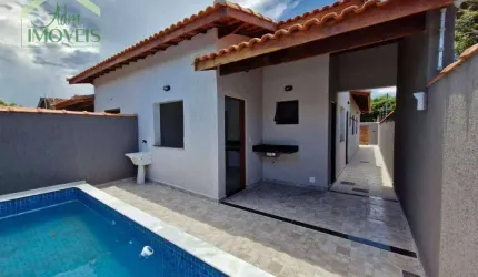 Casa com 3 dormitórios à venda, 90 m² por R$ 370.000,00 - Jardim das Palmeiras - Itanhaém/SP