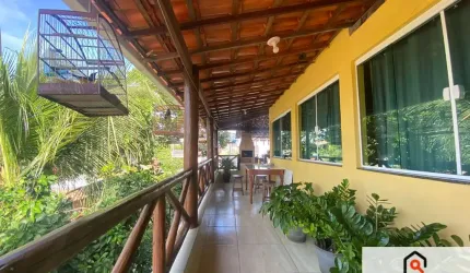 Casa Jauá 6/4 com  Varanda, Área