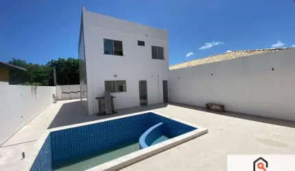 Casa Dúplex Cond. Arembepe Aquaville 4/4 - 2 Suítes, Piscina Área Gourmet