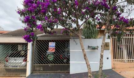 Casa com 3 quartos à venda na Rua Pompeu Soares Cardoso, Jardim das Palmeiras, Londrina por R$ 230.000