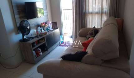 Apartamento com 2 dormitórios à venda, 48 m² por R$ 220.000,00 - Jardim Santa Rosa I - São José do Rio Preto/SP