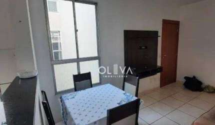 Apartamento com 2 dormitórios à venda, 46 m² por R$ 175.000,00 - Rios di Itália - São José do Rio Preto/SP