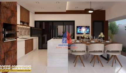 Casa com 3 dormitórios à venda, 275 m² por R$ 2.500.000,00 - Loteamento Residencial Jardim Villagio - Americana/SP