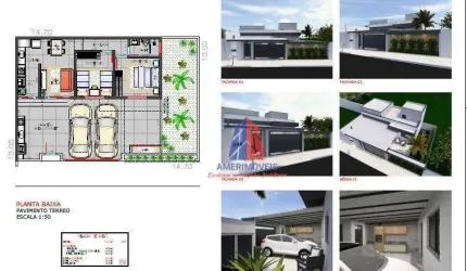 Casa com 2 dormitórios à venda, 97 m² por R$ 500.000,00 - Jardim Santa Rosa - Nova Odessa/SP