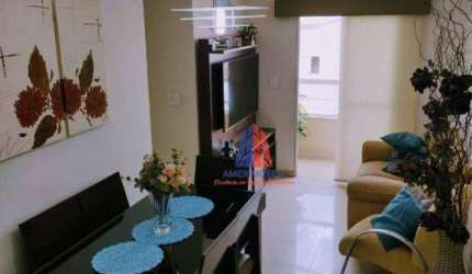 Apartamento com 3 dormitórios à venda, 67 m² por R$ 280.000,00 - Vila Santa Maria - Americana/SP