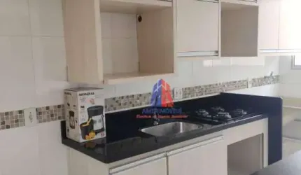 Apartamento com 2 dormitórios à venda, 55 m² por R$ 255.000,00 - Catharina Zanaga - Americana/SP
