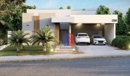 Casa com 3 dormitórios à venda, 281 m² por R$ 2.490.000,00 - Condomínio Phillipson Park - Americana/SP