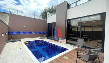Sobrado com 4 dormitórios à venda, 254 m² por R$ 2.100.000,00 - Loteamento Residencial Mac Knight - Santa Bárbara D'Oeste/SP