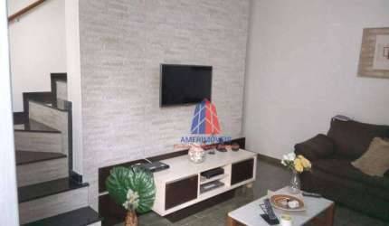 Sobrado com 2 dormitórios à venda, 124 m² por R$ 430.000,00 - Nova Americana - Americana/SP