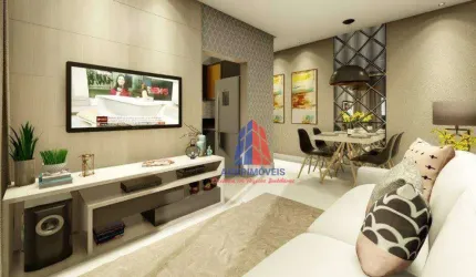 Apartamento com 3 dormitórios à venda, 81 m² por R$ 510.000,00 - Santo Antônio - Americana/SP