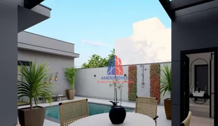 Casa com 3 dormitórios à venda, 197 m² por R$ 1.590.000 - Loteamento Residencial Mac Knight - Santa Bárbara D'Oeste/SP