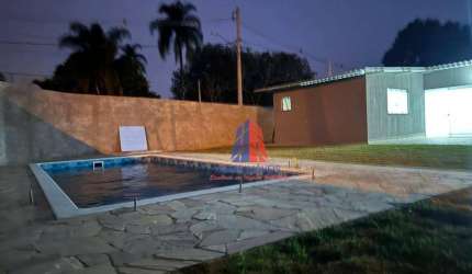 Chácara com 2 dormitórios à venda, 500 m² por R$ 480.000,00 - Chácaras Pinheirinho - Santa Bárbara D'Oeste/SP