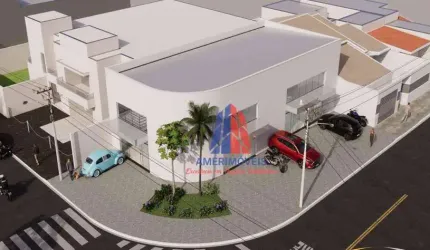 Salão para alugar, 284 m² por R$ 12.180,00/mês - Jardim Terramérica I - Americana/SP