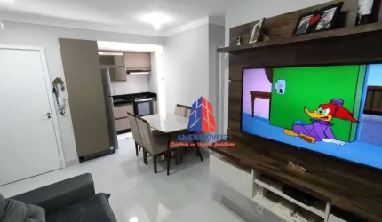 Apartamento com 2 dormitórios à venda, 55 m² por R$ 330.000 - Jardim Dona Regina - Santa Bárbara D'Oeste/SP