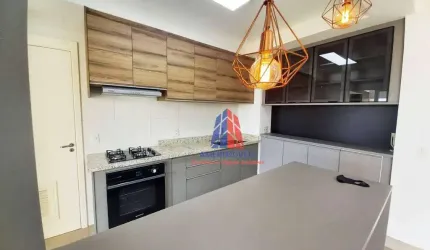 Apartamento com 3 dormitórios para alugar, 121 m² por R$ 7.489,00/mês - Jardim São Paulo - Americana/SP