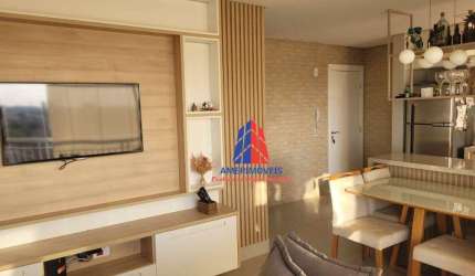 Apartamento com 3 dormitórios à venda, 77 m² por R$ 850.000,00 - Santo Antônio - Americana/SP