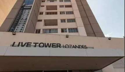 APARTAMENTO 1 QUARTO MOBILIADO LIVE TOWER LOZANDES