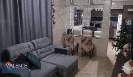 Casa com 3 dormitórios à venda por R$ 360.000,00 - Castelo - Santos/SP