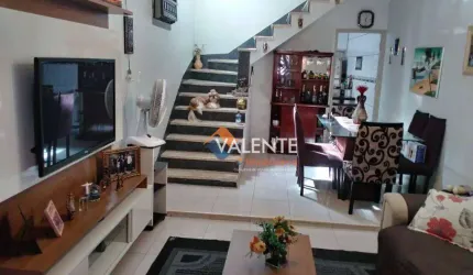 Sobrado com 3 dormitórios à venda por R$ 424.000,00 - Vila Cascatinha - São Vicente/SP